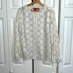 Tory Burch long sleeve blouse